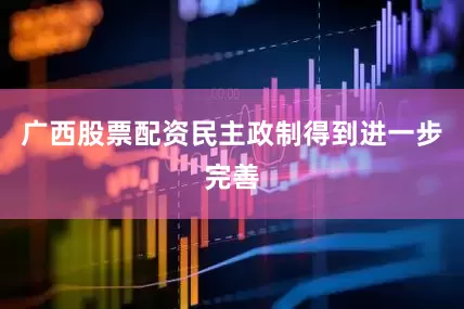 广西股票配资民主政制得到进一步完善