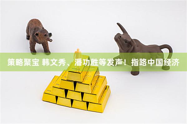 策略聚宝 韩文秀、潘功胜等发声！指路中国经济